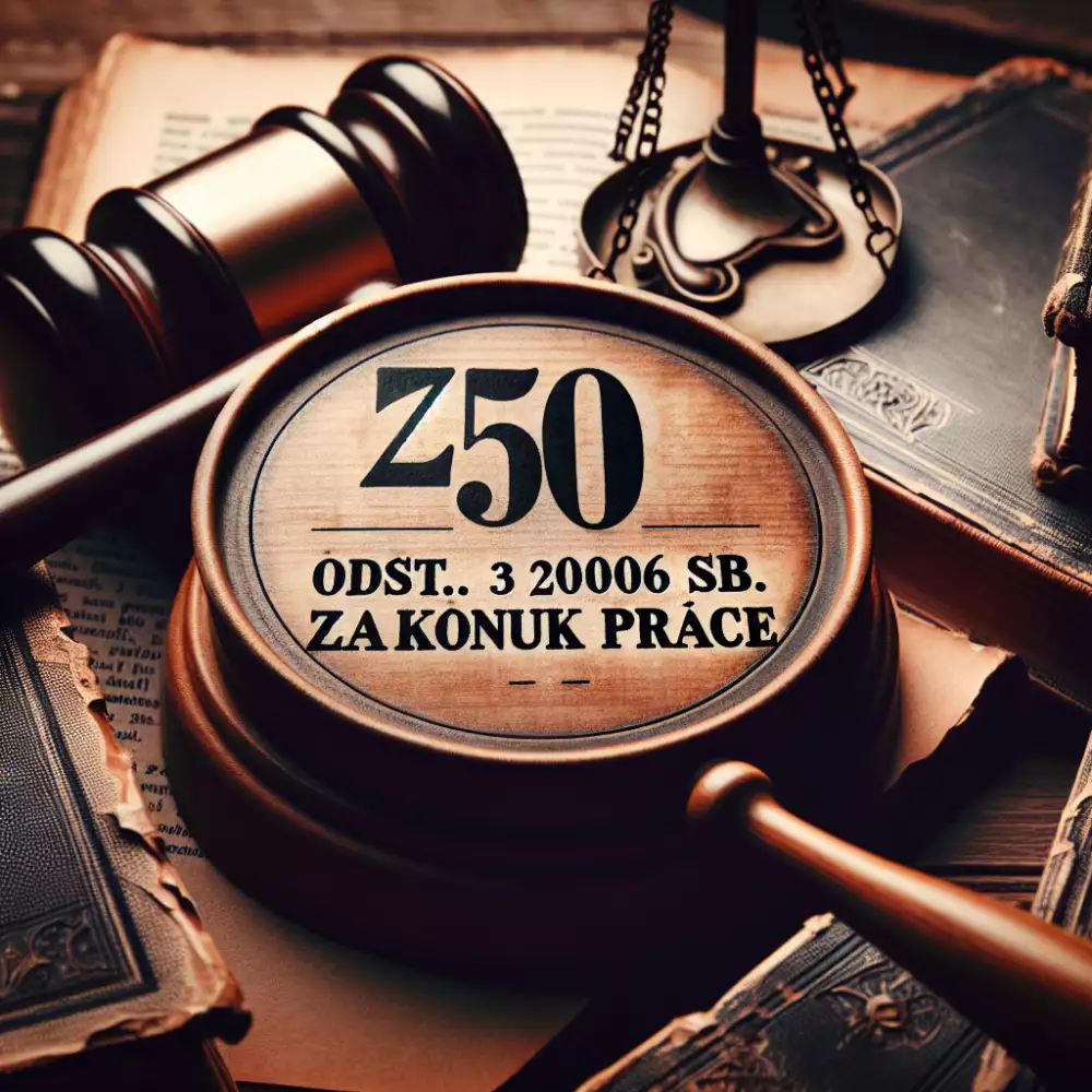 § 50 odst. 3 zákona č. 262/2006 sb., zákoník práce